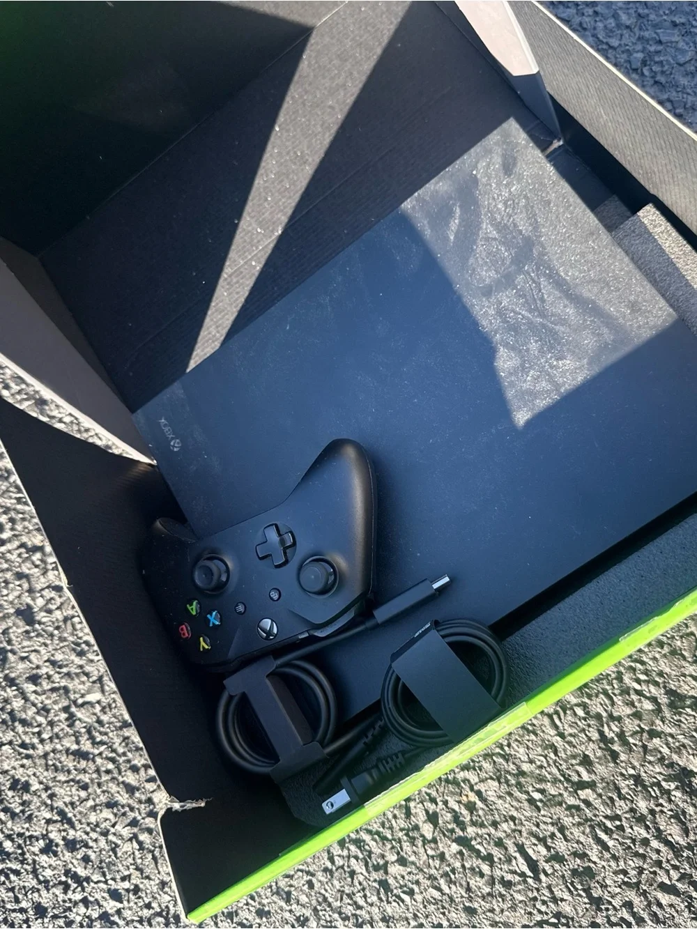 Xbox Wireless Controller with Charging Cable - Black
